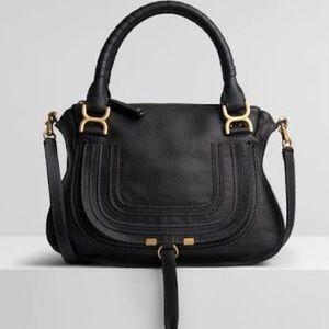 Chloe Marcie Bag - Medium - Black - Brand New